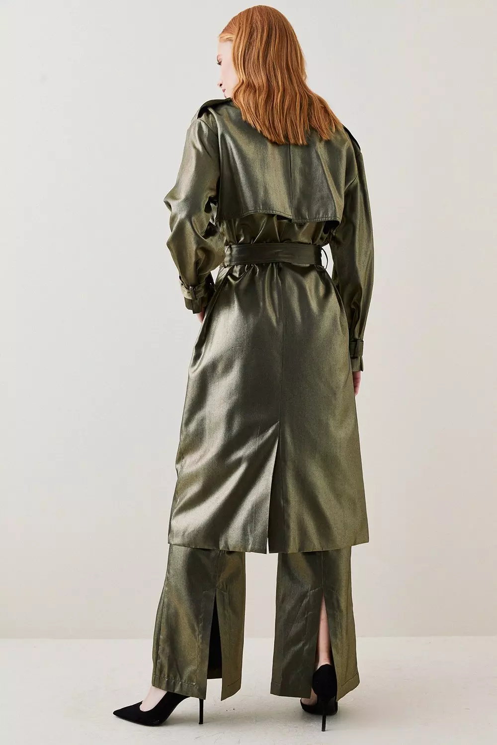 Karen millen hotsell green coat